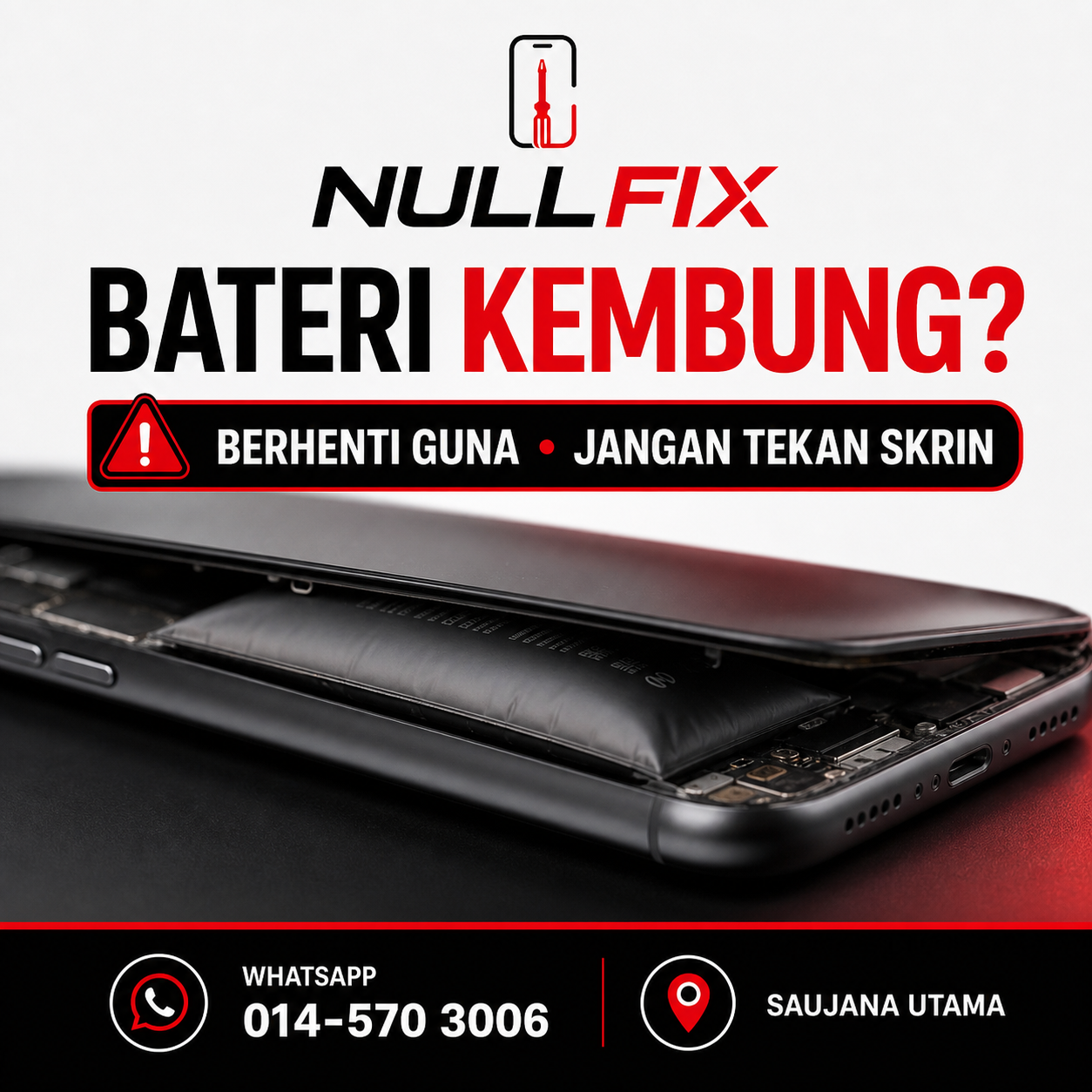 Bateri Kembung? Berhenti Guna Phone Dengan Segera