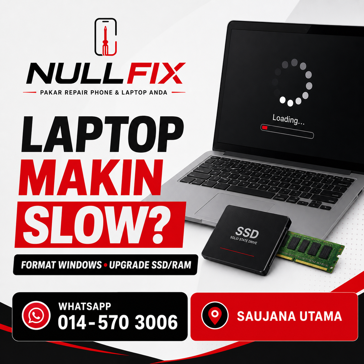 Laptop Makin Slow: Perlu Format, Upgrade SSD atau RAM?