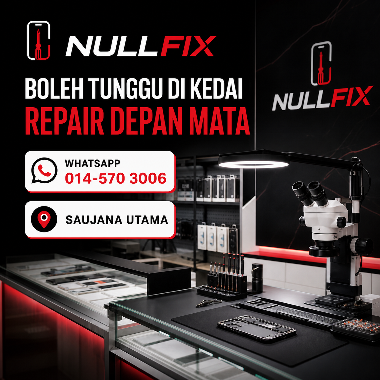 Boleh Tunggu Semasa Phone Dibaiki?